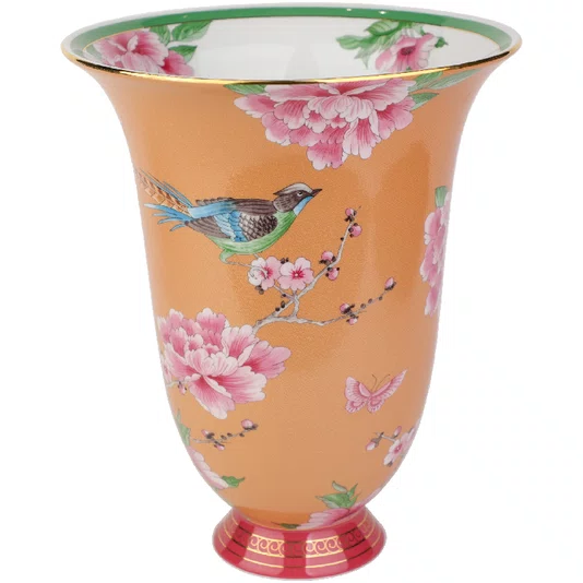 Vaso Peony Orange 30cm - Tea Delight