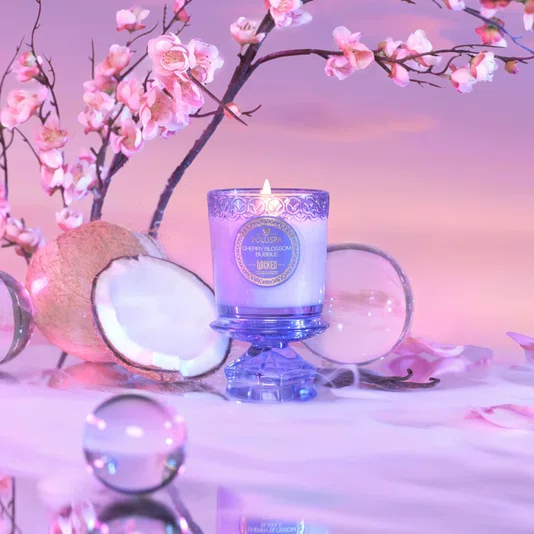 Vela Copo 60h Cherry Blossom Bubble Wicked - Voluspa