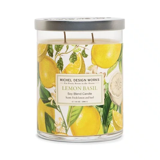 Vela Copo 2 Pavios Lemon Brasil - Michel Design