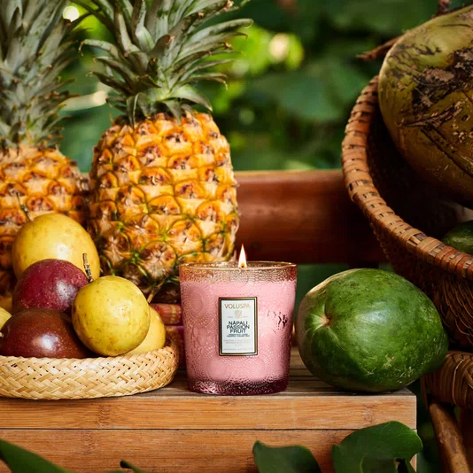 Vela Copo Vidro Classico 60h Napali Passion Fruit - Voluspa