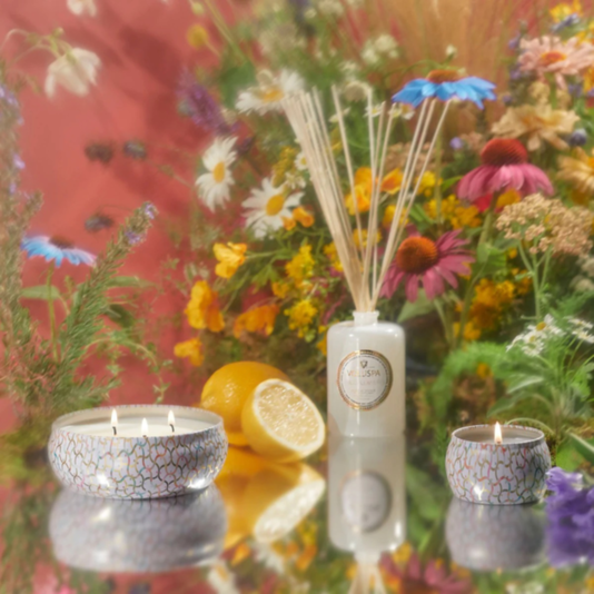 Vela Lata 3 Pavios 60h Wildflowers - Voluspa