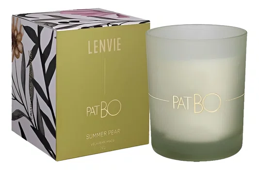 Vela Perfumada Summer Pear PatBO 210g - Lenvie