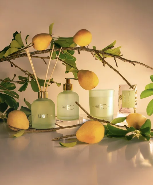Vela Perfumada Summer Pear PatBO 210g - Lenvie