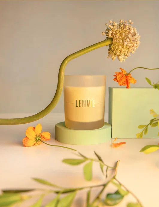 Vela Perfumada Vanilla Bloom Patbo 210g - Lenvie