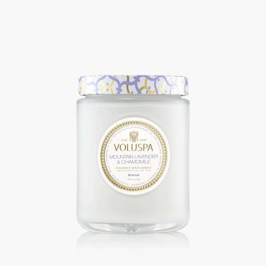 Vela Pote de Vidro G - 100h Mountain Lavender e Chamomile - Voluspa
