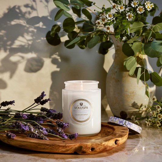 Vela Pote de Vidro G - 100h Mountain Lavender e Chamomile - Voluspa