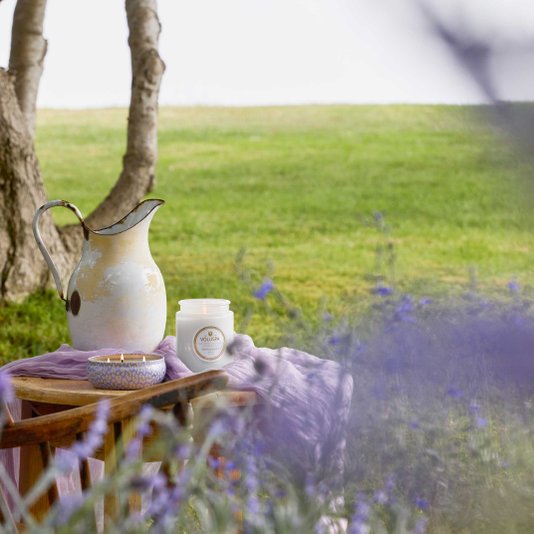 Vela Pote de Vidro G - 100h Mountain Lavender e Chamomile - Voluspa