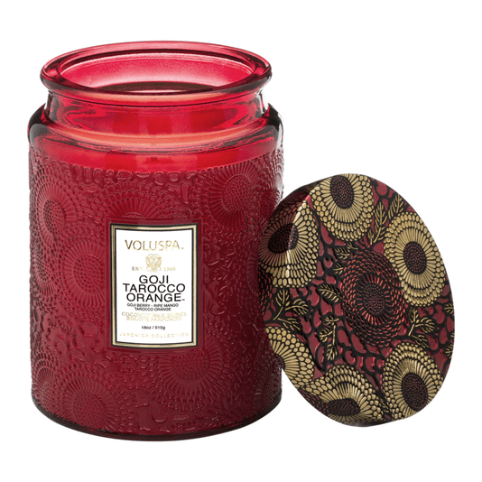Vela Pote Vidro G 100h Goji Tarocco Orange - Voluspa