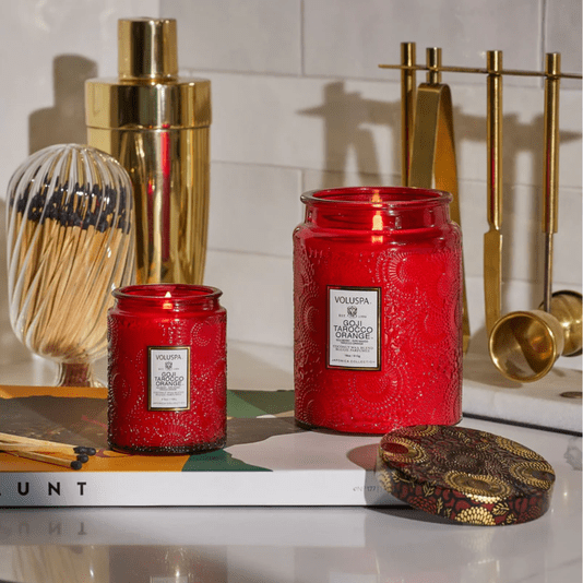 Vela Pote Vidro G 100h Goji Tarocco Orange - Voluspa