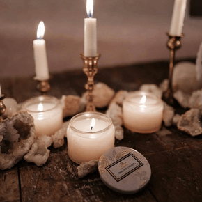 Vela Pote Vidro P 25h Relevo Panjore Lychee - Voluspa