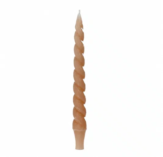 Vela Velazza Divine Castiçal Mocha 3 Unidades