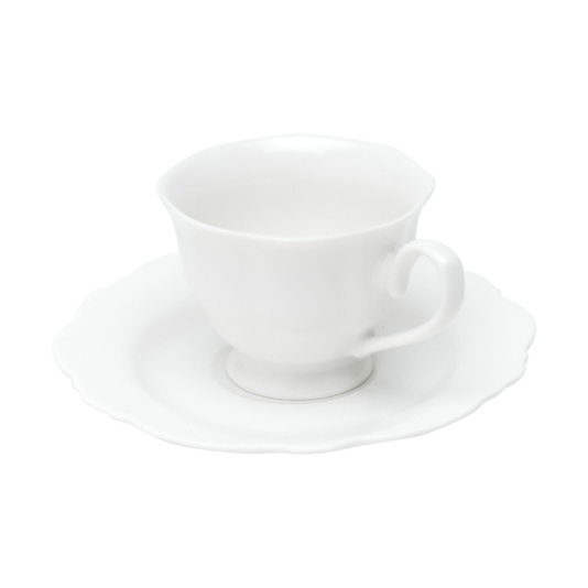 Xicara de Cafe em Porcelana 80 Ml Maldivas 6 Peças