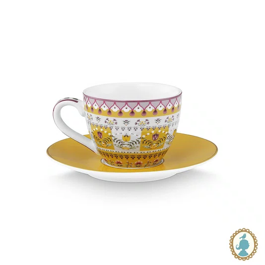 Xícara de Café Moon Delight Amarela - Lily & Lotus - Pip Studio