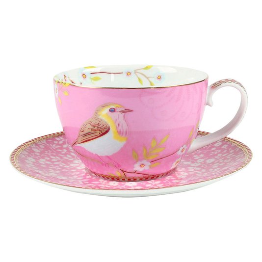 Xícara de Chá Rosa Early Bird - Pip Studio