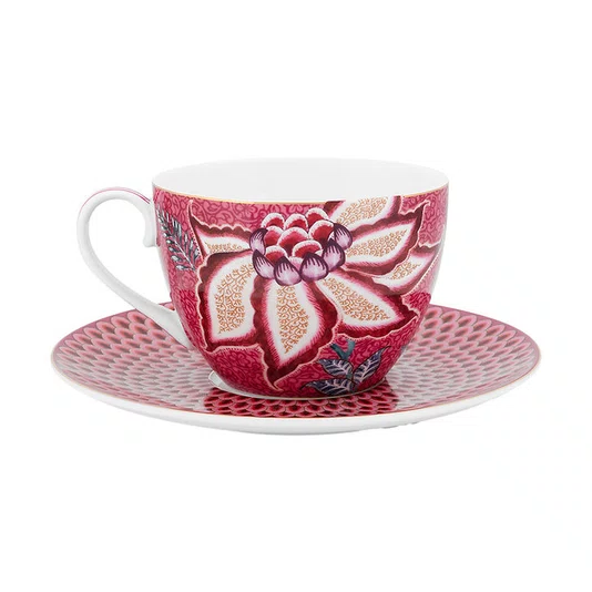 Xícara de Chá Rosa Flower Festival - Pip Studio