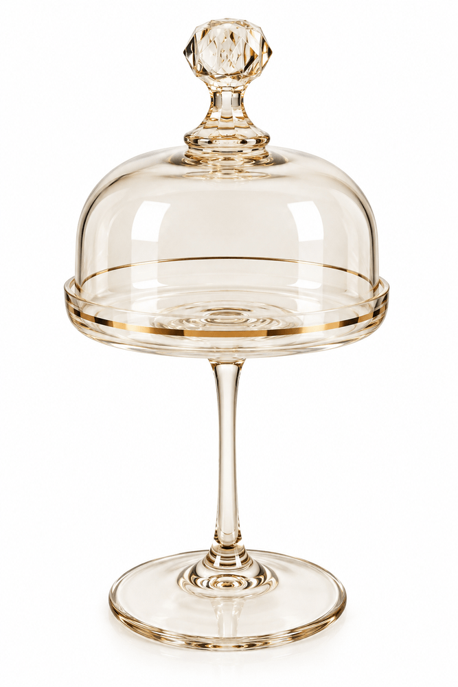 Prato para Doces Patisserie em Cristal com - L`hermitage