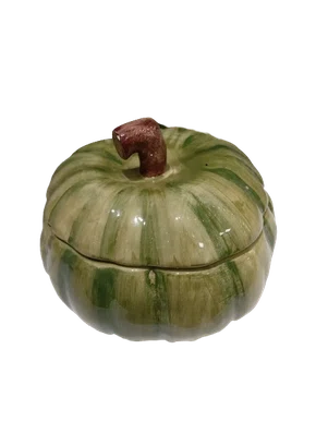 Pote Abóbora Moranga Verde com Tampa - Luiz Salvador