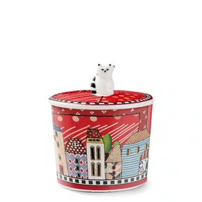 Açucareiro 250ml Vermelho Paese Mio - Egan Italy