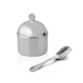 Açucareiro Ravena inox com colher - Riva