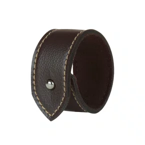 Anel de Guardanapo 2peças Corino Marrom - Mameg
