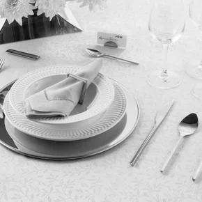 Argola de Guardanapo Inox Linea 6 Peças Riva