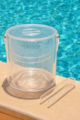 Balde de Gelo em Acrílico Detalhe Bolhas 2,8l - Entrecasa