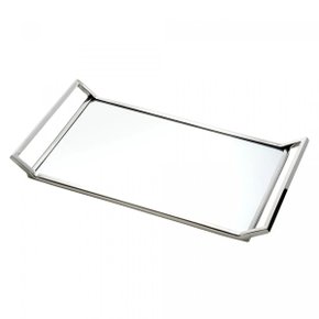 Bandeja de Aço Inox com Espelho 40cm X 20cm X 5cm - Wolff