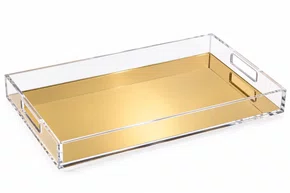 Bandeja Decor Acrilico Dour 55 X 35 X 5,5cm