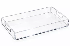 Bandeja Decorativa Acrilico 70 X 50 X 7cm