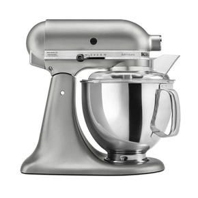 Batedeira Stand Mixer Kitchenaid Artisan Silver 127v.