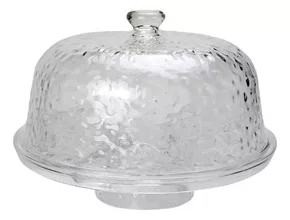 Boleira em Acrílico Detalhe Textura - Entrecasa