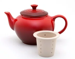 Bule de Chá com Infusor 600ml Vermelho Cerise - Le Creuset