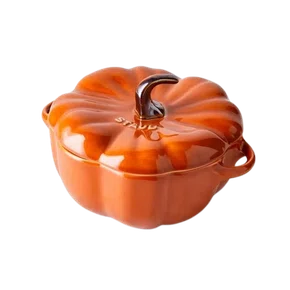 Caçarola Formato Abóbora de Cerâmica 15 Cm Canela - Staub