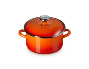 Caçarola Redonda 20cm Laranja Flame - Le Creuset