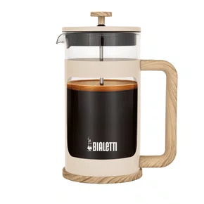 Cafeteira French Press Woody 1l Bege - Bialetti