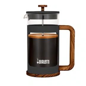 Cafeteira French Press Woody 1l Preta - Bialetti