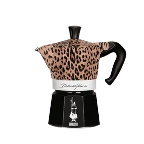 Cafeteira Moka Express 3 Xícaras Dolce & Gabbana Leopardo - Bialetti