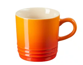Caneca 200ml London Laranja Flame - Le Creuset