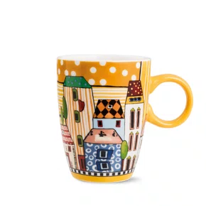 Caneca 430ml Amarela Paese Mio - Egan Italy