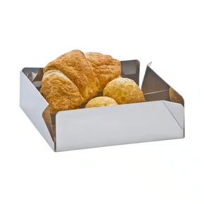 Cesto para Pão Ritratto Quadrado Inox - Riva