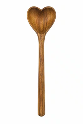 Colher Madeira Acacia Coração - Tuut