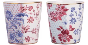 Conjunto 2 Canecas Regency Damask 350ml - Tea Delight