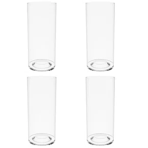 Conjunto 4 Copos Altos de Cristal Ecológico Supra Veritas 450ml - Wolff