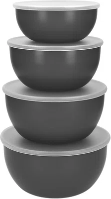 Conjunto 4 Tigelas de Preparação Multiuso Cinza - Kitchenaid