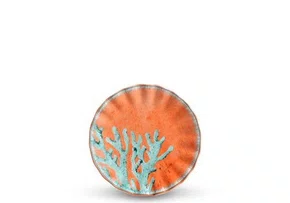 Conjunto 6 Pratos Sobremesa Coral Mate Corali - Scalla