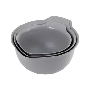 Conjunto Bowls 3 Tigelas Multiuso Cinza - Kitchenaid