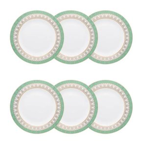 Conjunto de 06 Pratos Sobremesa 23cm Mariè - Strauss