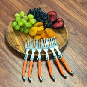 Conjunto de 6 Garfos para Sobremesa Luxo - Laguiole La Tour