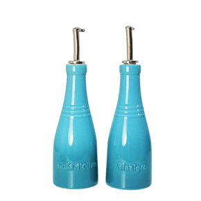 Conjunto Óleo e Vinagre Azul Caribe - Le Creuset