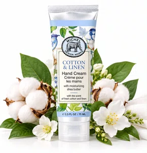 Creme para As Mãos Cotton & Linen 30ml - Michel Design